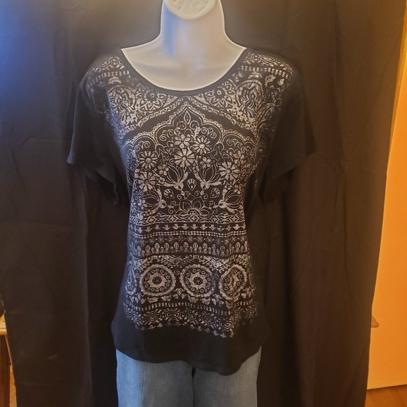 Style & Co. Print Tee Shirt! - Picture 1 of 3